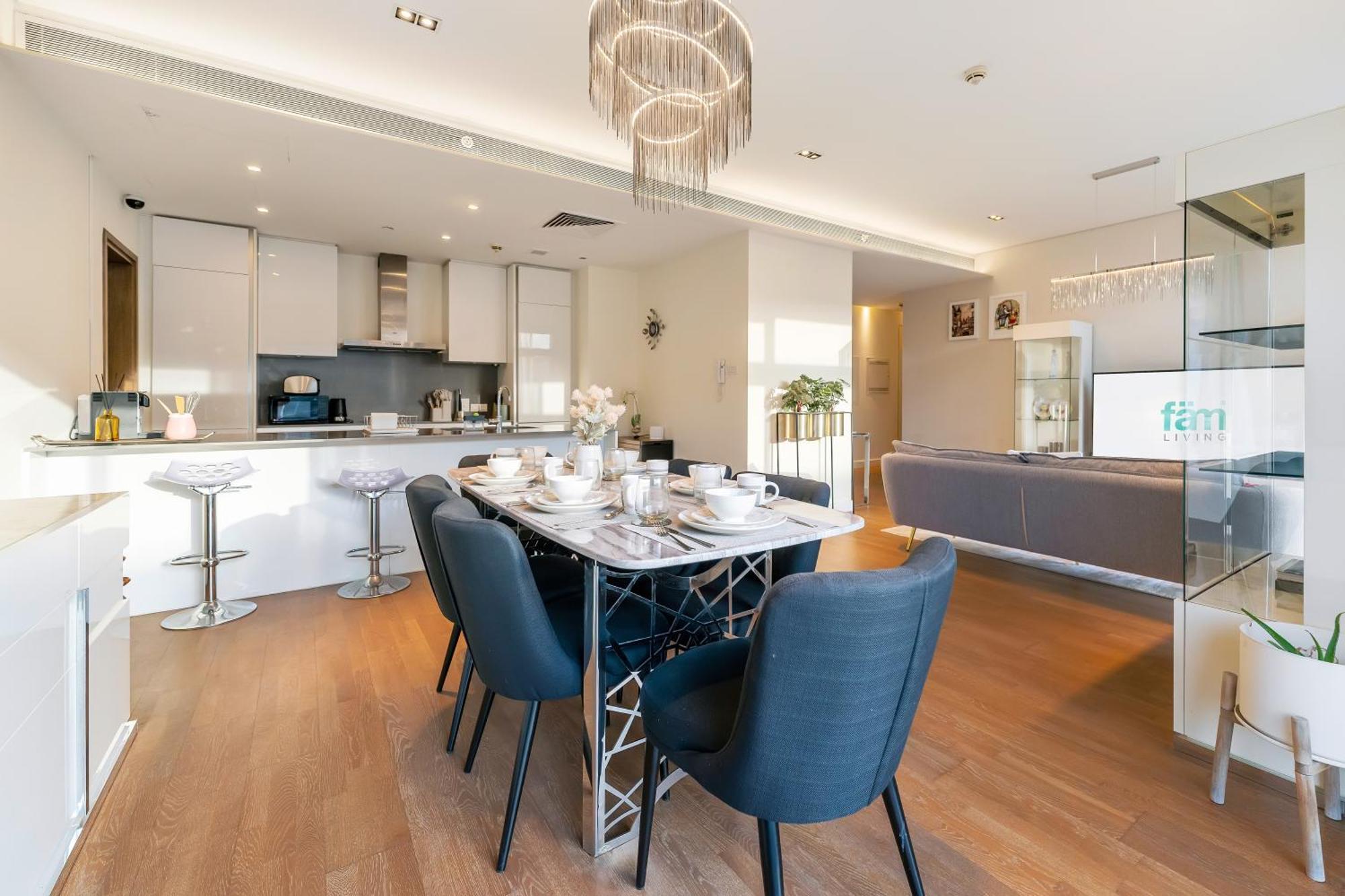 Ferienwohnung Fam Living - City Walk - Opulent Living Dubai Exterior foto